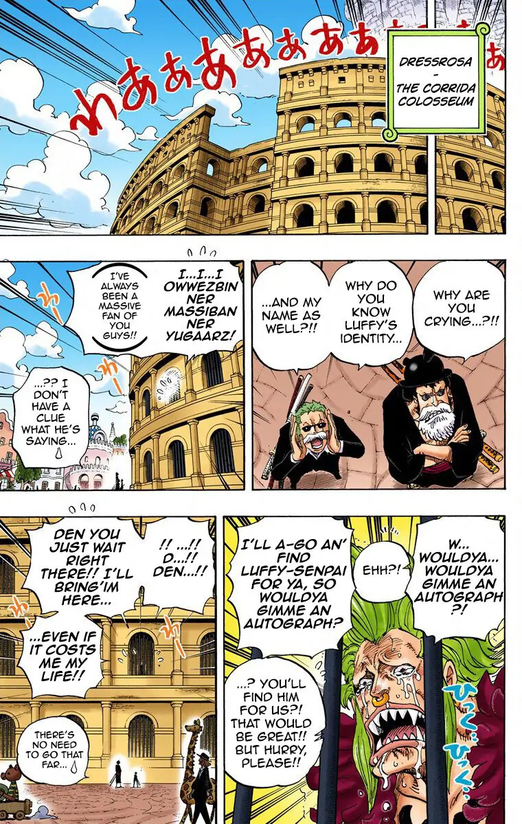 One Piece Digital Colored Chapter 725 image 09